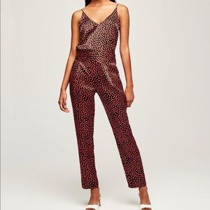 L’AGENCE Abrienne Pant in Black Multi